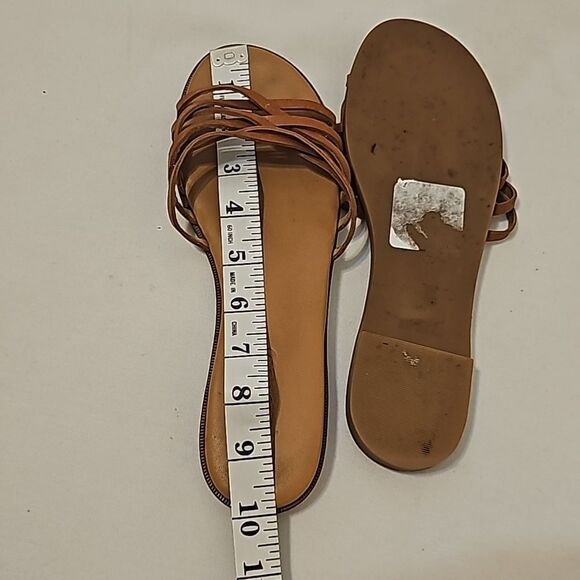 Madewell Womens Tracie Criss Cross Leather Sandals 7 - Picture 5 of 6